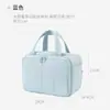 Bolsa de maquillaje grande para mujer con compartimentos, bolsa portátil para almacenamiento de cosméticos, se puede colgar en el equipaje para viajar y como neceser