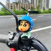 Bateria de carro elétrico carro bicicleta motocicleta decoração pequenos acessórios fofo novo enfeites de guidão boneca pato amarelo