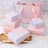 Caja para joyería color degradado rosa azul, caja de regalo para collar pulsera, caja para joyería, caja para anillo, caja de regalo para aretes