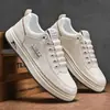 Zapatos Nuevos de Hombre para Primavera, Tenis Blancos Transpirables al por Mayor, Zapatos Deportivos Versátiles de Suela Gruesa, Tenis Casuales, Zapatos de Moda, Zapatos de Hombre de Comercio Exterior