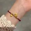 Pulsera Trenzada de Hilo Rojo Hecha a Mano del Año del Caballo 2026 para la Buena Suerte en el Año Nuevo, Pulsera Roja, Pulsera, y Hilo Regalo al por Mayor