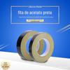 Fita acetato isolante retrô fixadora adequada para chicotes de fiação de tela LCD fita acetato preta resistente a altas temperaturas