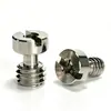 Tornillo de fijación fotográfica hexagonal de 1/4 de pulgada estándar americano 3/8 interfaz de placa de liberación rápida de cabeza de trípode de cámara