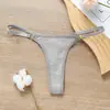 Pantalones de chándal de algodón con hilo sexy transfronterizos europeos y americanos para mujer, cintura baja, cadera, fitness, deportes, entrepierna alta, tanga de moda, venta al por mayor