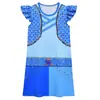Nuevo Vestido de Fantasía de la Princesa Amazona Disfraz de Princesa Rebelde Liga de la Justicia Vestido para Niños Vestido de Princesa