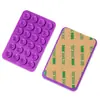 24 Fundas de Silicona Multifuncionales con Ventosa para Teléfono con Parte Trasera Engrosada, Adecuadas para Succión Súper Fuerte, Pegatinas Suaves Modernas y Estéticamente Agradables
