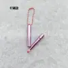 Chaveiro Pingente Criativo de Silicone para Pincel de Lábios, Pincel de Maquiagem Fashion, Pingente Fofo para Bolsa, Pincel para Esfumar Batom, Pincel para Corretivo