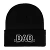 Conjunto Familiar Letra Padre-Hijo Gorro Bordado DAD MAMA MINI Gorro de Punto Gorro de Lana Gorro de Vestir