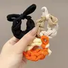Faixa de Cabelo Estilo Zhao Lusi com Bola para Mulheres 2024 Nova Alta Elasticidade e Durável Rabo de Cavalo Simples Elástico Acessório de Cabeça