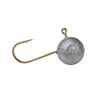 Wanheren Gancho com Cabeça de Chumbo para Pesca Mini Isca Gancho com Cabeça de Chumbo Gancho Pequeno de Minhoca Macia 1.5G2.5G3.5G5G Pequeno Gancho Dourado