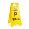 Señal de Advertencia de Seguridad Plegable Wanchi Material de PP Señal de Precaución Piso Resbaladizo Señal de Advertencia para Propiedad de Hotel