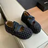 Novos Sapatos Casuais Vintage de Bolinhas Slip-On com Tiras Baixas para Uso ao Ar Livre, Sapatos Mary Jane Confortáveis para Mulheres, Coleção Primavera e Outono 2026