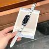 Adequado para Pulseira de Relógio Xiaomi Mi Band 11 10/9/8Nfc Pulseira de Couro com Padrão Napa Nova Moda Fivela de Pino Pulseira de Relógio