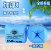 Doble Bolsa de Aire Inflable Ecológico Rayas Retro Anillo de Brazo para Niños Flotador Circular Manga Flotante Protección con Doble Bolsa de Aire