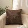 Regalos Empresariales y Souvenirs al por Mayor Funda de Almohada de Terciopelo de Hielo de Alta Densidad Funda de Almohada de Color Sólido Cojín de Mesita de Noche