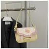 Bolsas de Mujer Transfronterizas 2025 Nueva Moda Elegante Versátil para el Trabajo Diario Casual Dulce Linda Bolso de Hombro Cruzado