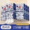 Uma Caixa Inteira de Toalhas de Papel Penduradas, 10 Pacotes * 1000 Folhas, Guardanapos Domésticos de Madeira Natural e Lenços Faciais Venda por Atacado