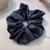 Serie Macaron textura satinada de alta gama súper gorda moda anillo para el cabello de intestino grueso temperamento femenino anillo para la cabeza boutique accesorios para el cabello