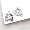 48 Colgantes Mixtos de Sombrero de Vaquero Occidental y Cactus de Aleación Accesorios Creativos para Pulsera, Collar, Llavero DIY