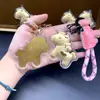 Año del Caballo Nuevo Oro Puro 999 Llavero de Riqueza Instantánea Colgante para Bolso Adorno de Cuero Creativo Fabricante Venta al por Mayor