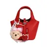 Bolso de Mano Pequeño de Alta Gama para Mujer, Bolso de Moda Nuevo Verano 2026, Bolso Cubo Elegante Versátil para Hombro y Cruzado
