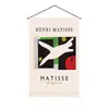 Pintura a Óleo Criativa Matisse Dormitório Reforma Ins Pano de Pendurar Sala de Estar Parede de Fundo Tapeçaria Quarto Caixa de Mesa Elétrica Pano Decorativo