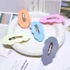 Nuevo Pasador de Pelo de Nube de Color Caramelo Pinza Lateral para Flequillo Accesorios Lindo Pasador para Niños Joyería Pasador al por Mayor