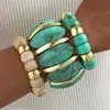 Pulsera de Borde Ancho con Superficie de Espejo de Venta Caliente Transfronteriza Europea y Americana, Pulsera Brillante Exagerada Personalizada, Pulsera de Resina Acrílica