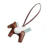 Venda Direta de Fábrica de Pingentes de Bolsa Pônei do Ano do Cavalo, Pingentes Pequenos de Cavalo Voador em Couro PU, Chaveiros de Pônei Desenho Animado Atacado