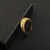 Anillo de moda estilo francés lujo ligero patrón denso apilado diseño nicho anillo femenino estilo hip hop punk europeo y americano anillo femenino