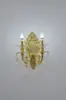 Lustre de cristal para salão de casamento de luxo, luminária de iluminação grande de luxo em camadas para salão de banquetes de hotel, iluminação de cristal para casamento para o palco em T