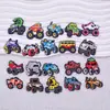 Motocicleta Todoterreno de Dibujos Animados Genial y Elegante Papelería Masculina Accesorios DIY Funda de Teléfono Decoración Plana Parche de Goma Suave de PVC