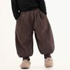 Pantalones de Forro Polar Changguo Clothing para Niños Pantalones Casuales de Pana para Invierno para Niños Pequeños y Gateadores con Forro Polar Integrado y Puños Elásticos