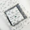 Atacado de fábrica pequeno fresco Sydney planta de papel padrão de flor papel de seda papel de embrulho translúcido papel de forro para caixa de presente