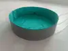 Tina de limpieza plegable de PVC para mascotas, piscina portátil para baño de gatos y perros