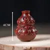 Suporte de Lótus Esculpido em Jacarandá Pingente de Cabacinha Acessório Artesanato Pequeno Ornamento Decoração Suspensa Presente de Madeira