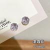 Aretes Huazi para Mujer, Clavos Sencillos y Personalizados de Hueso de Oreja de Nicho, Aretes de Tornillo de Zirconia, Clavos Cocleares Brillantes para Hombre al por Mayor
