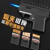 Encendedor Popular con Forma de Pistola Transfronterizo que Puede Sostener Cigarrillos, Encendedor a Prueba de Viento de Alta Potencia Famoso en Internet, Gama Alta