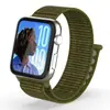 Adequado para Pulseiras de Nylon para Apple Watch, Pulseiras de Tecido de Nylon para Apple Watch, Pulseiras de Argola de Velcro