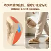 Pantuflas de interior para el hogar de otoño e invierno para mujer con sensación de amortiguación suave, suela gruesa, cálidas, de felpa, antideslizantes, pantuflas impermeables de PU para hombre