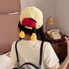 2025 Versión Coreana Gorra de Béisbol para Mujer con Palma de Mickey Hace que la Cara se Vea Más Pequeña Adecuada para Cara Cuadrada y Redonda Gorra con Orejas de Mickey de Dibujos Animados