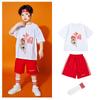 Disfraz del Día del Niño Disfraz de Moda Hip Hop para Danza Callejera de Verano Traje Patriótico de Rendimiento de Danza para Niños Traje para Niñas