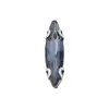 Cristal de Vidrio de Alta Calidad 4*15 Ojo de Caballo Pedrería 2D Accesorios para el Cabello de Boda DIY Accesorios Decorativos Pulsera