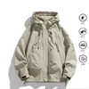 Chaqueta de trabajo de estilo nuevo y moderno de corte holgado 2026, unisex, chaqueta de montaña impermeable y a prueba de viento para exteriores