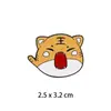 2025 Broche Fofo de Tigre de Amur Pin Pequeno Tigre Animal Acessórios de Roupa Broche Decoração de Mochila de Estudante Presente