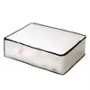 Caja de Almacenamiento Debajo de la Cama para Uso Doméstico, Almacenamiento de Ropa Tipo Cajón, Organizador de Bajo Perfil para Debajo de la Cama, Bolsa de Almacenamiento Plana Semitransparente para Dormitorio