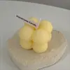 Velas perfumadas mini cubo em cores de doce, adereços para fotos, decorações de fragrância para quarto, vela atacado