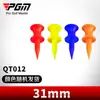 Pgm Suporte de Bola de Golfe Beauty Coroa Tee de Bola Suporte de Bola de Cinco Garras Tipo Roda Espiga de Golfe Suporte de Bola de Plástico