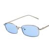 Gafas de Sol Cuadradas Estilo Europeo y Americano Jamie 31035, Lentes de Metal de Marco Pequeño a la Moda, Lentes Transparentes Oceánicos, Gafas de Sol Estilo Callejero