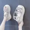 Sandalias Romanas de Moda para Mujer que Aumentan la Altura 2026 Tendencia Verano Nuevo Estilo Popular al Aire Libre Plataforma Cuña Suela Gruesa Zapatos Deportivos